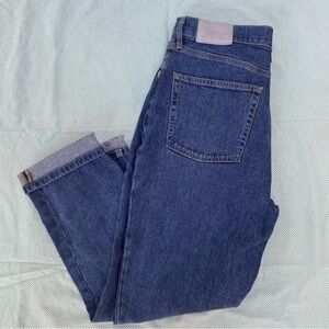 Everlane medium wash straight leg denim. 30 regular. Excellent condition.